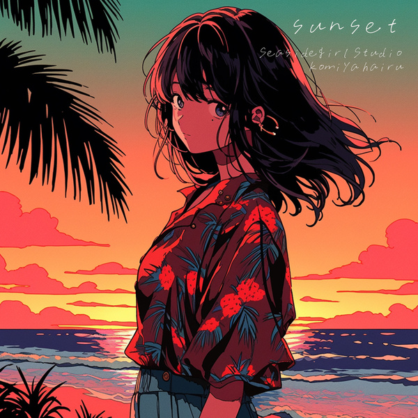 Seasidegirl Studio & komiya hairu - sunset Cover