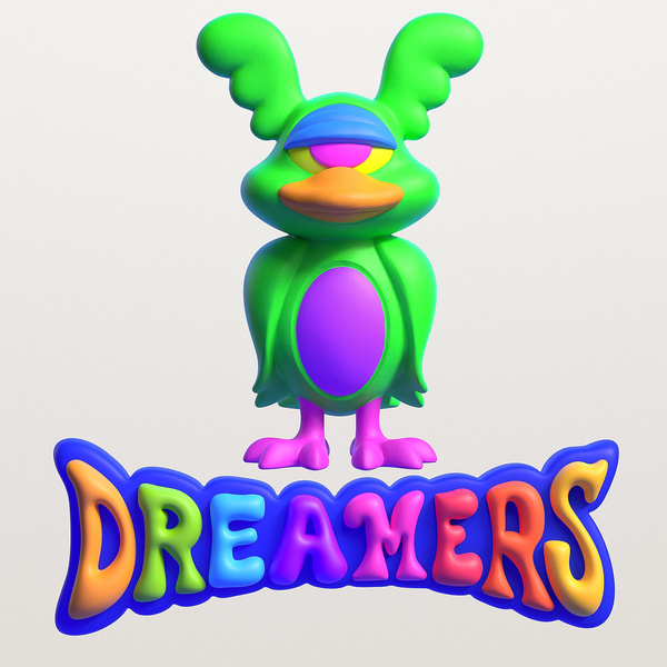Three & DREAMERS - フランケン・ディザイン (Franken-Design) Cover